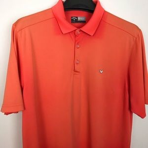 Callaway Orange Ombré Polo